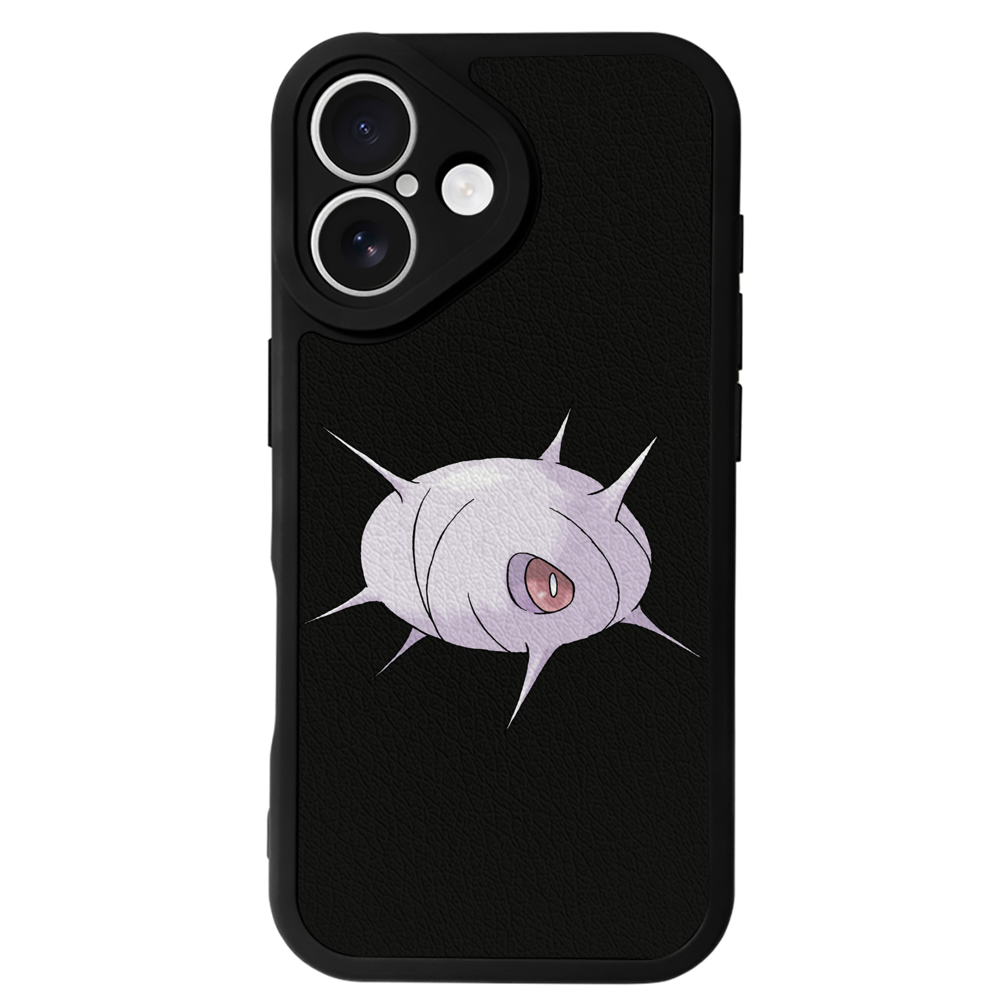 （画像用） ポケットモンスター Pokémon 【iPhone 16シリーズ対応】シリコンスマホケース（レザー調） 材質：シリコン